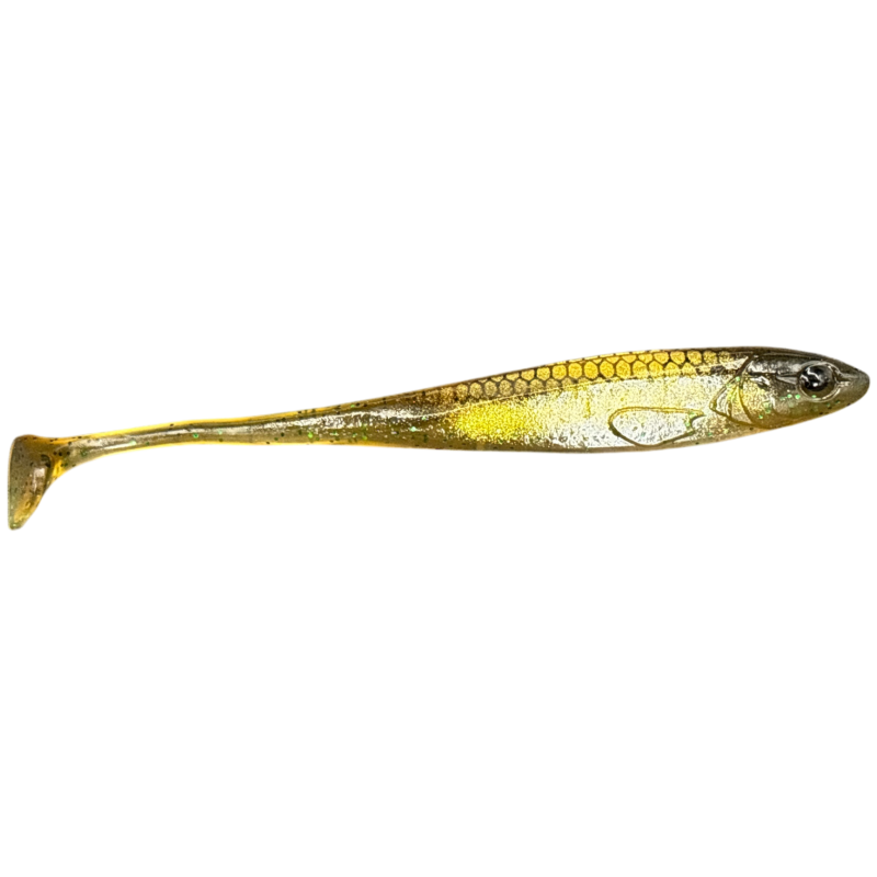 ILLEX MAGIC FINESS SHAD 4 Magic gold pumpkin