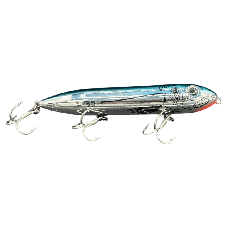 HEDDON SUPER SPOOK Blue Chrome