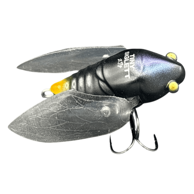 MEGABASS TINY SIGLETT Insect Mat Black 2