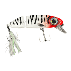 SPRO IRIS UNDERDOG JOINTED 100 Red Head Tiger