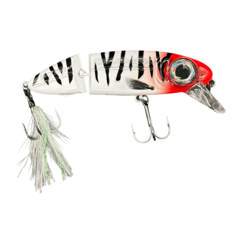 SPRO IRIS UNDERDOG JOINTED 100 Red Head Tiger