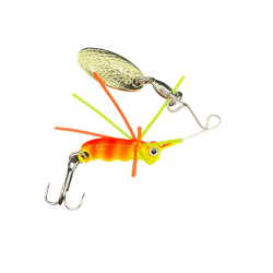 SPRO LARVA MICRO SPINNERBAIT UV Sunburst