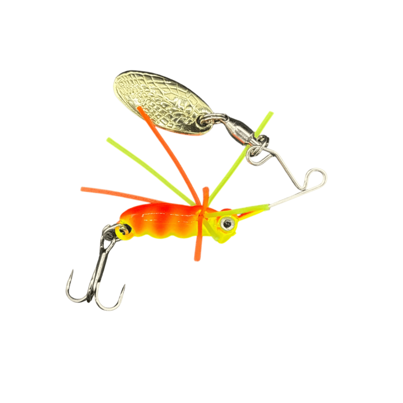 SPRO LARVA MICRO SPINNERBAIT UV Sunburst