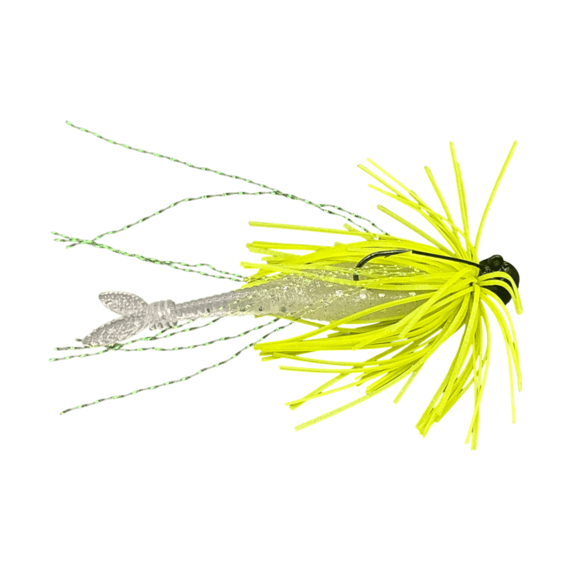 DUO SMALL RUBBER JIG 3.5G White Chart (J033)