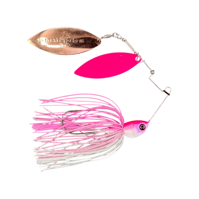 SAKURA CAJUN SPINNERBAIT 1/2OZ Kicker Pink