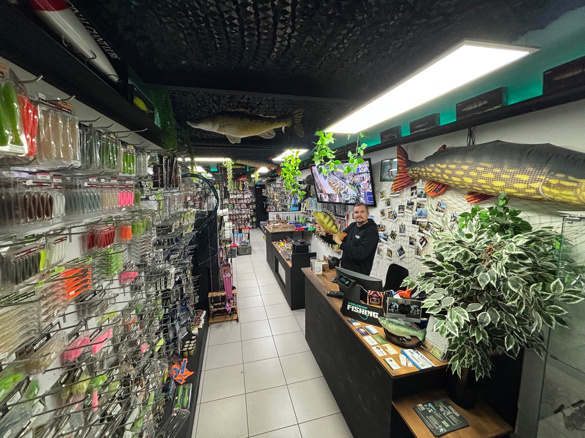 Boutique Worldshop Fishing - vue générale